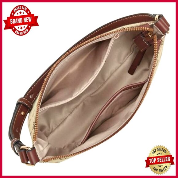 Miu Nappa Leather Shoulder Bag For Women Designer... From  Designer Shoulder Bag with Internal Pockets and Hardware Details